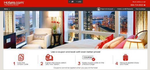 美国最好用的酒店预定网站Hotels.com