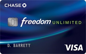 Chase Freedom Unlimited credit card
