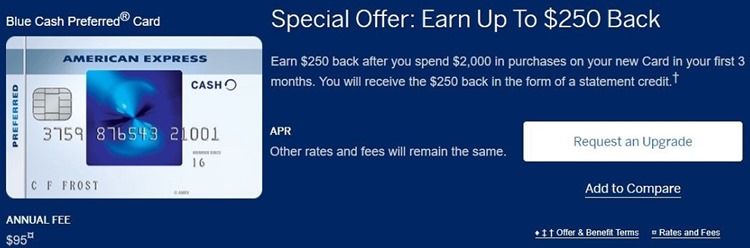 Blue Cash Everyday Card升级为 Blue Cash Preferred Card
