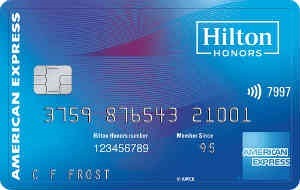 Amex Hilton Honors Card 希尔顿酒店联名卡