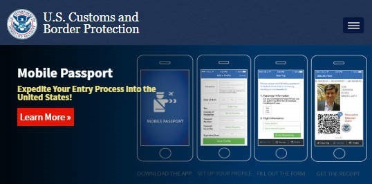 美国海关入境申报 MPC 手机APP
