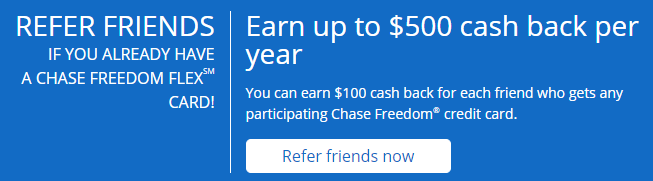 Chase Freedom Flex 推荐办卡赚$100