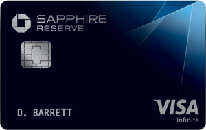 Chase Sapphire Reserve 蓝宝石高端信用卡