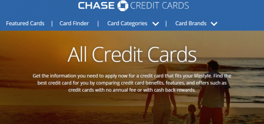 Chase 所有信用卡