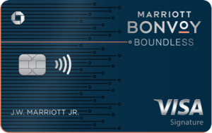 Chase Marriott Bonvoy Boundless 万豪酒店信用卡
