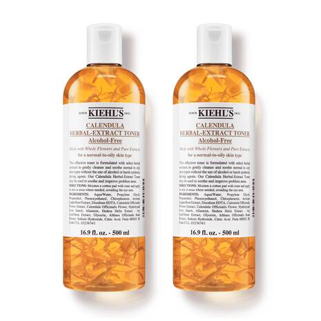 Calendula Herbal-Extract Alcohol-Free Toner 500ml Duo 
