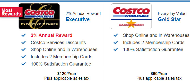 Costco 白卡会员和黑卡会员的区别